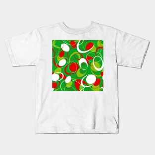 Retro 60s Ovals Kids T-Shirt